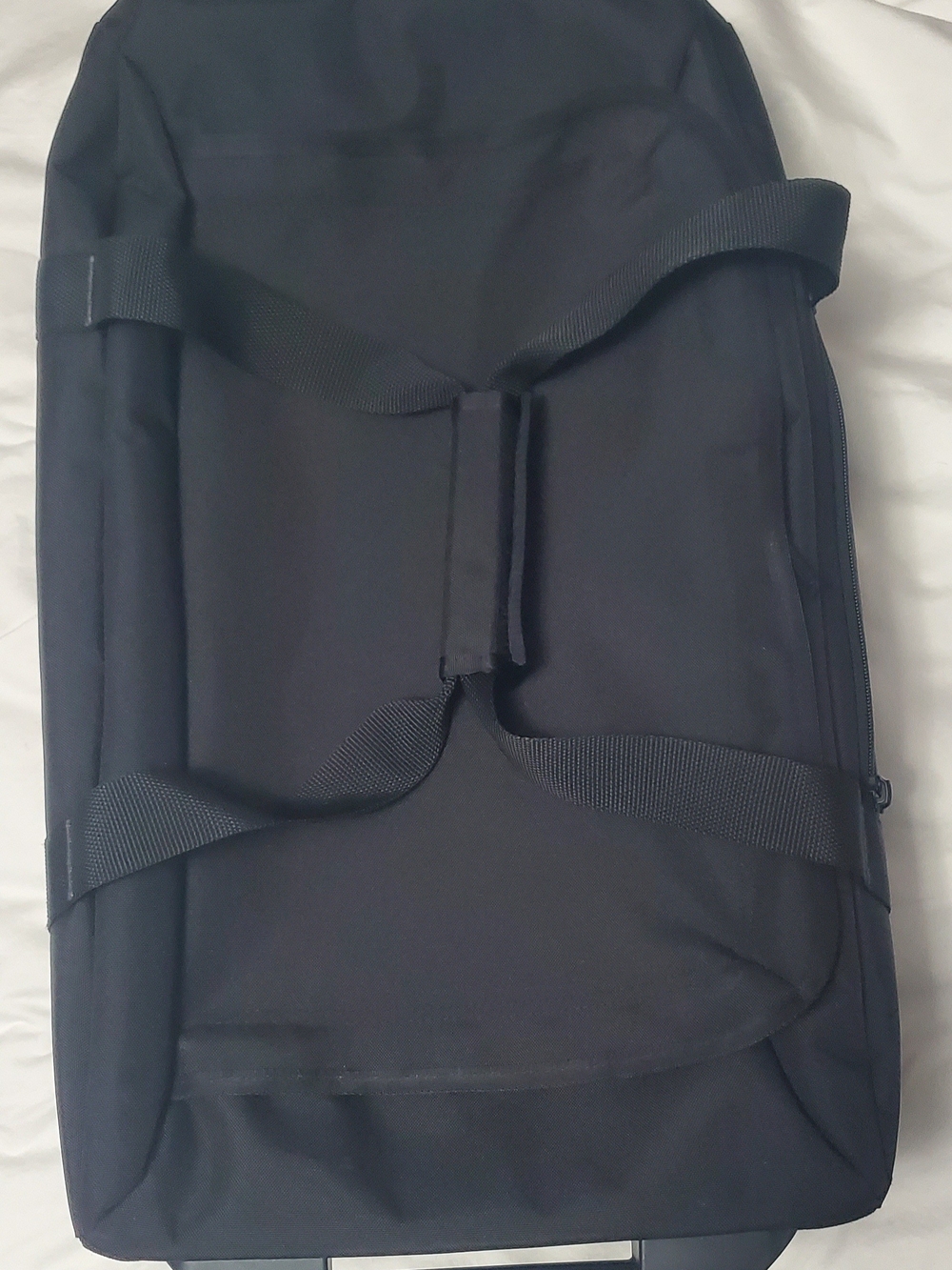 LLBean Adventure 40 Rolling Duffel Bag, 40L, Medium, Black.